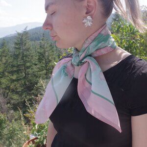 Beautiful Scarf From Italy By Yves Roccher